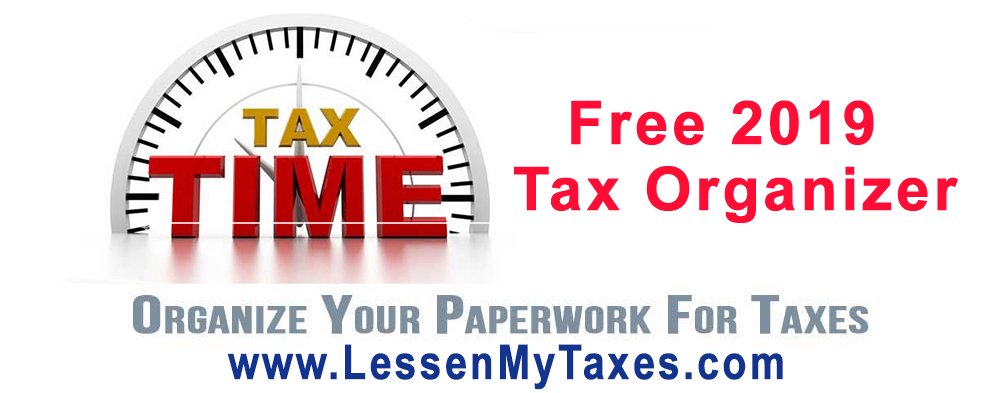 2019 Tax Organizer - Maximize Your Deductions