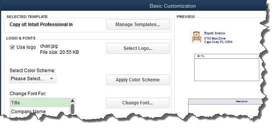 QuickBooks™ Customization Tips